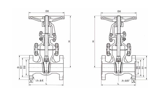 手動閘閥Z41H-16C dn200(生產廠家)